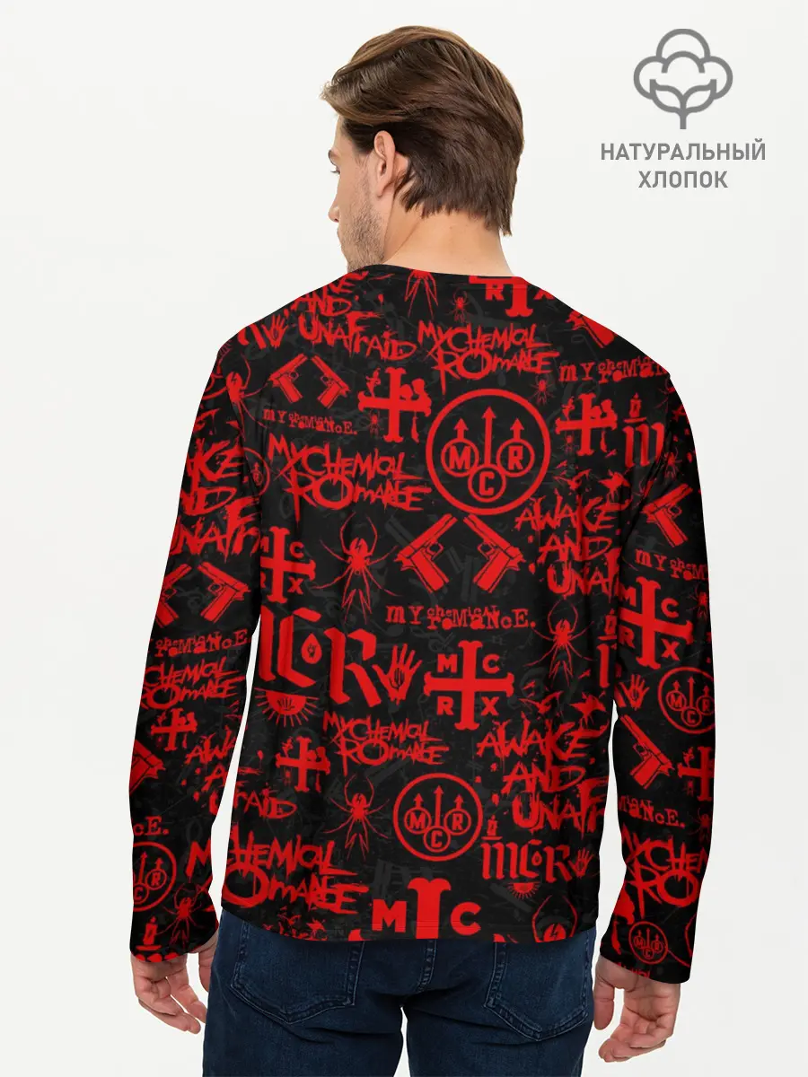 Мужской лонгслив базовый / MY CHEMICAL ROMANCE (P007_P004ooo2028311, P004ooo2028311)