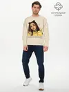 Мужской лонгслив базовый / Ariana Grande (P007_P004ooo2030131, P004ooo2030131)