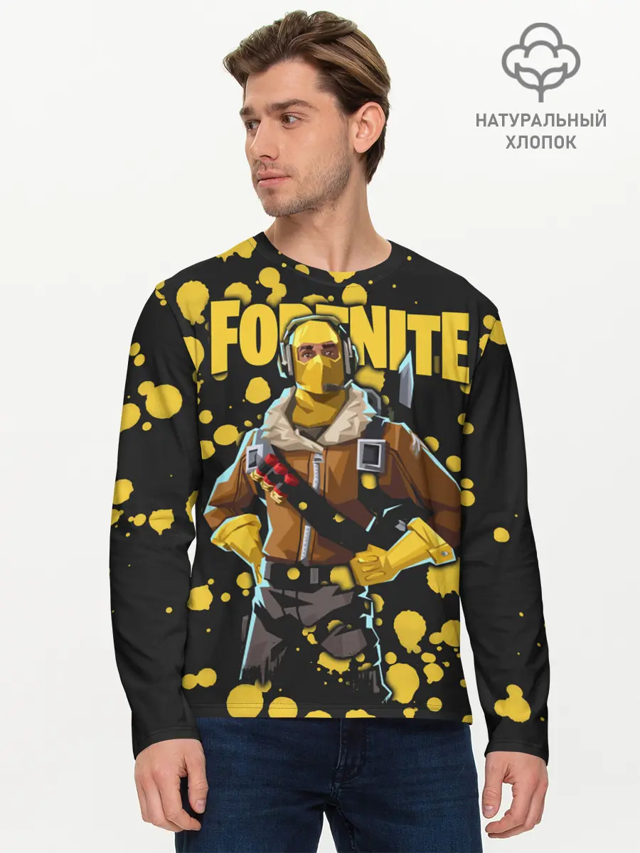 Мужской лонгслив базовый / Fortnite (P007_P004ooo2036721, P004ooo2036721)