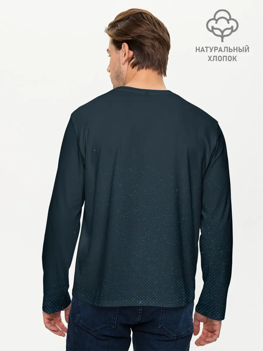 Мужской лонгслив базовый / Wheight lifting (P007_P004ooo2038657, P004ooo2038657)
