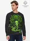 Мужской лонгслив базовый / Cthulhu (P007_P004ooo2039657, P004ooo2039657)