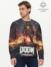 Мужской лонгслив базовый / DOOM ETERNAL (P007_P004ooo2039839, P004ooo2039839)