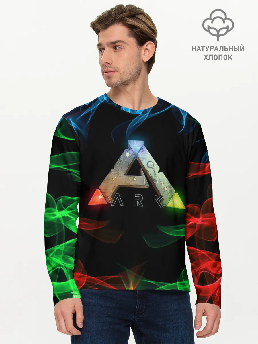 Мужской лонгслив базовый / Ark Survival | АРК СУРВИВАЛ (P007_P004ooo2042793, P004ooo2042793)
