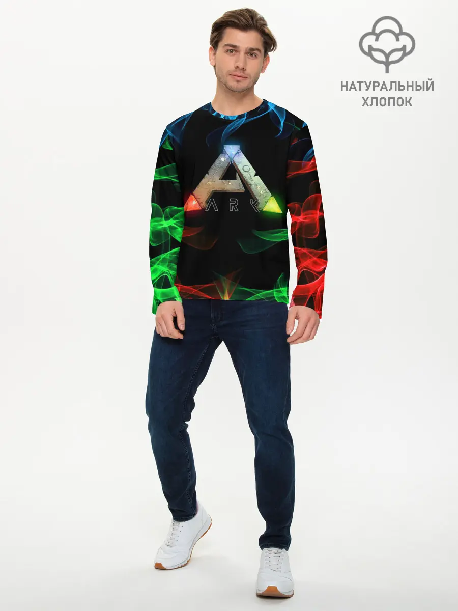Мужской лонгслив базовый / Ark Survival | АРК СУРВИВАЛ (P007_P004ooo2042793, P004ooo2042793)