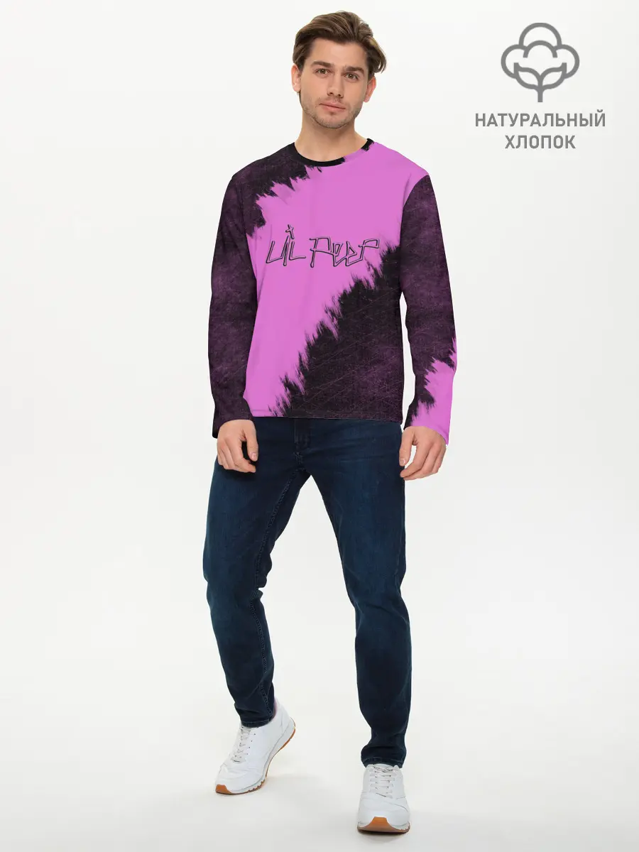Мужской лонгслив базовый / LIL PEEP (P007_P004ooo2042873, P004ooo2042873)