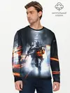 Мужской лонгслив базовый / Battlefield (P007_P004ooo2044165, P004ooo2044165)