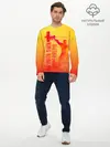 Мужской лонгслив базовый / Be your own Superhero (P007_P004ooo2043477, P004ooo2043477)