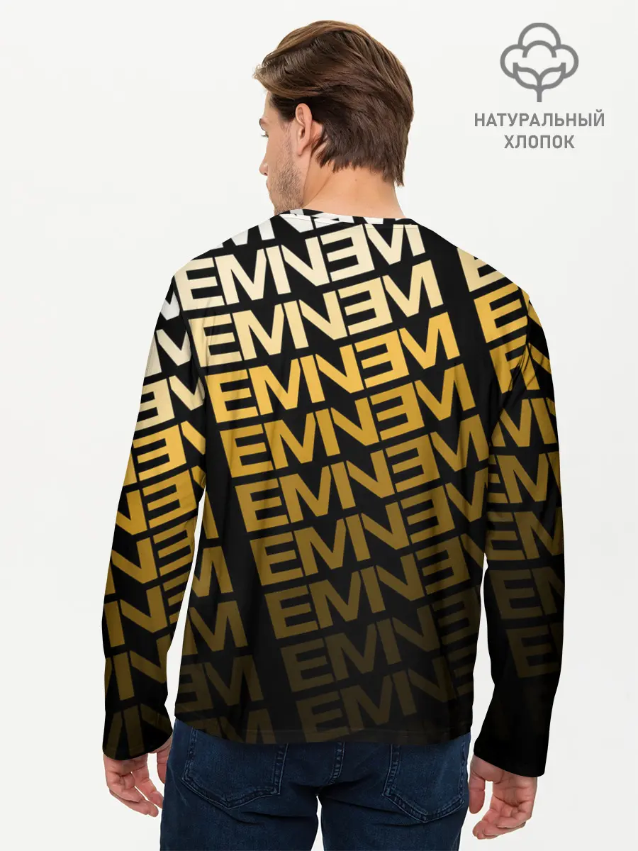Мужской лонгслив базовый / Eminem (P007_P004ooo2047707, P004ooo2047707)