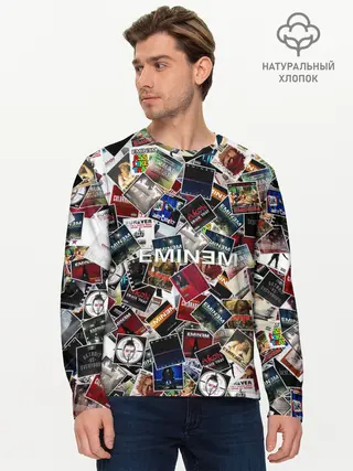 Мужской лонгслив базовый / Дискография EMINEM