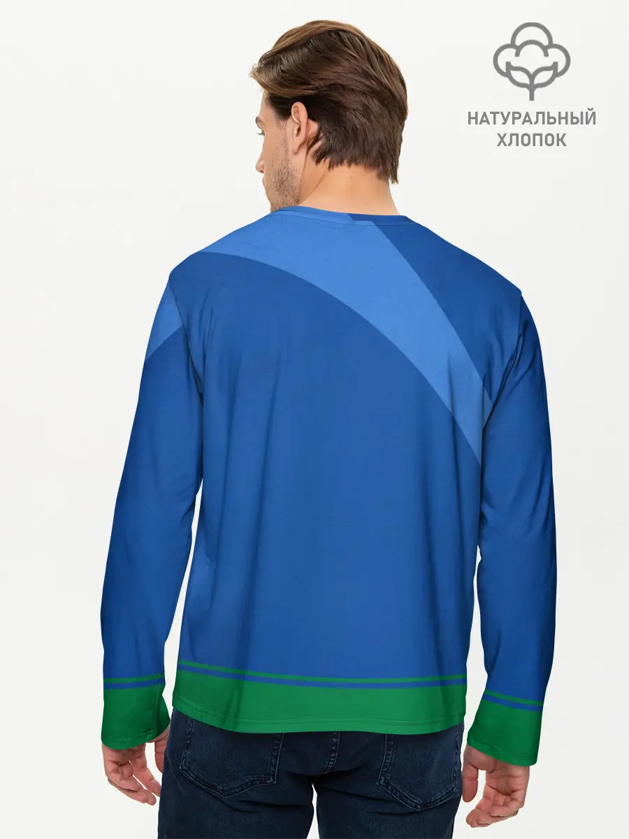 Мужской лонгслив базовый / Регби (P007_P004ooo2047055, P004ooo2047055)