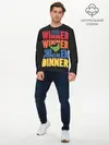 Мужской лонгслив базовый / Winner Chicken Dinner (P007_P004ooo2050461, P004ooo2050461)
