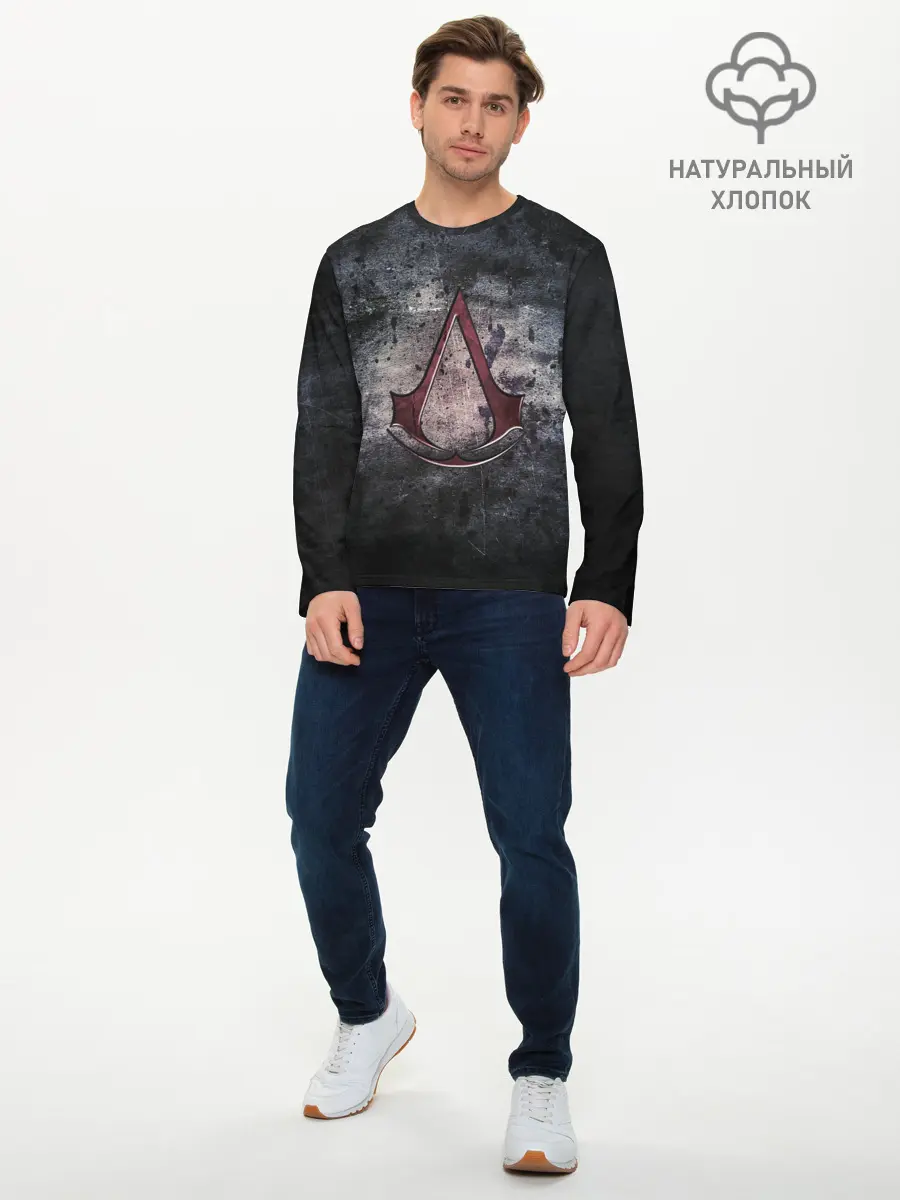 Мужской лонгслив базовый / ASSASSINS CREED (P007_P004ooo2050471, P004ooo2050471)