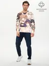 Мужской лонгслив базовый / Девушки в купальниках (P007_P004ooo2050877, P004ooo2050877)