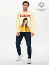 Мужской лонгслив базовый / BILLIE EILISH. (P007_P004ooo2050409, P004ooo2050409)