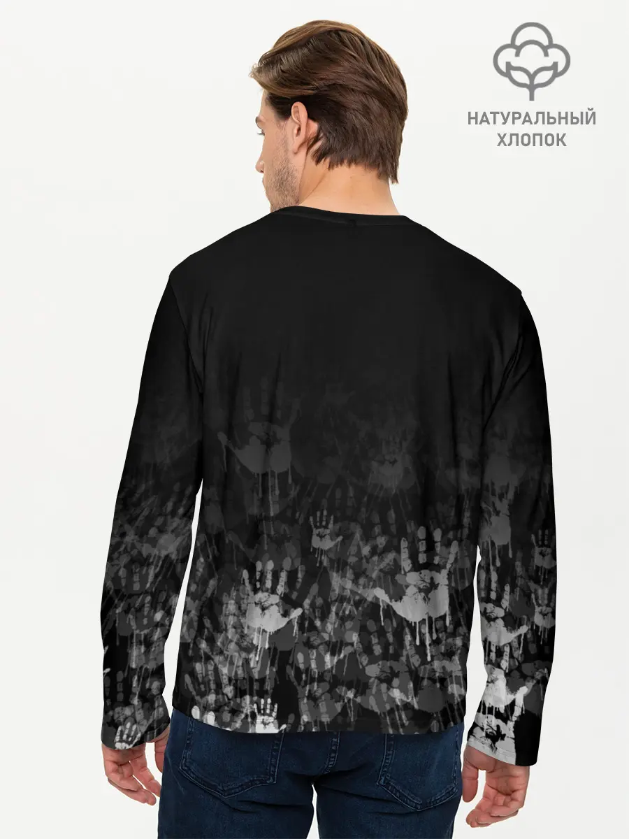 Мужской лонгслив базовый / nCoV | КОРОНАВИРУС (P007_P004ooo2052707, P004ooo2052707)