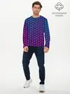 Мужской лонгслив базовый / Geometry (P007_P004ooo2053261, P004ooo2053261)