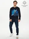 Мужской лонгслив базовый / Hollow Knight (P007_P004ooo2053395, P004ooo2053395)