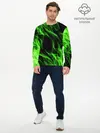 Мужской лонгслив базовый / TOXIC FLAME (P007_P004ooo2053419, P004ooo2053419)