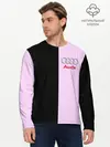Мужской лонгслив базовый / AUDI PINK | АУДИ (P007_P004ooo2053487, P004ooo2053487)