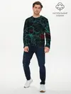 Мужской лонгслив базовый / текстура (P007_P004ooo2051985, P004ooo2051985)
