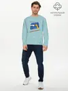 Мужской лонгслив базовый / Friendship. Adventure time (P007_P004ooo2055303, P004ooo2055303)