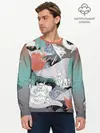 Мужской лонгслив базовый / Время Приключений (P007_P004ooo2056989, P004ooo2056989)