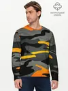 Мужской лонгслив базовый / КАМУФЛЯЖ АРМЕЙСКИЙ (P007_P004ooo2057315, P004ooo2057315)