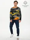 Мужской лонгслив базовый / КАМУФЛЯЖ АРМЕЙСКИЙ (P007_P004ooo2057315, P004ooo2057315)