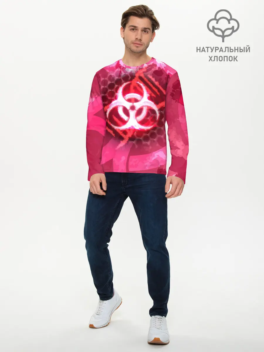 Мужской лонгслив базовый / Plague Inc LC (P007_P004ooo2055757, P004ooo2055757)