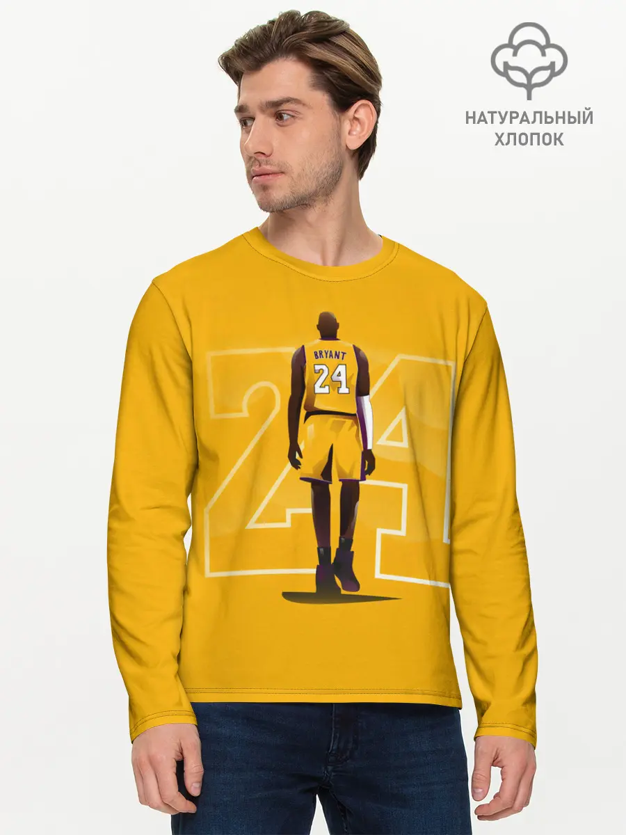Мужской лонгслив базовый / Kobe Bryant (P007_P004ooo2058923, P004ooo2058923)