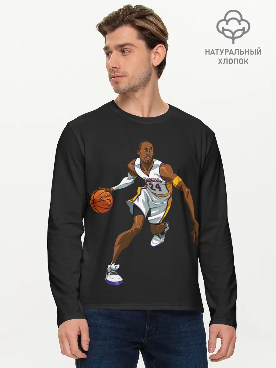 Мужской лонгслив базовый / Kobe Bryant (P007_P004ooo2059001, P004ooo2059001)