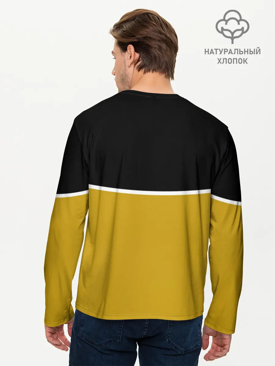 Мужской лонгслив базовый / Chevrolet (P007_P004ooo2060001, P004ooo2060001)