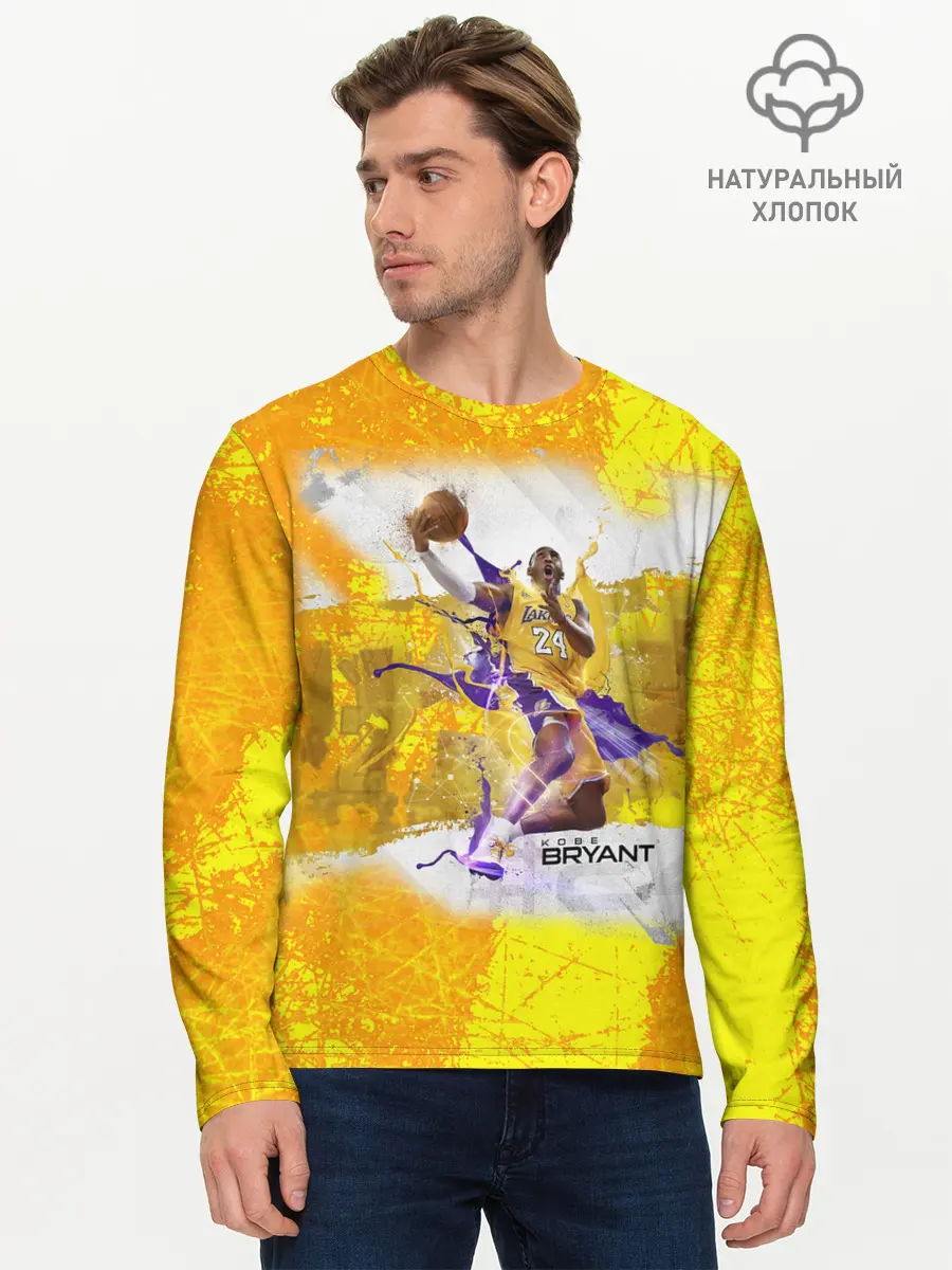 Мужской лонгслив базовый / Kobe Bryant (P007_P004ooo2061303, P004ooo2061303)
