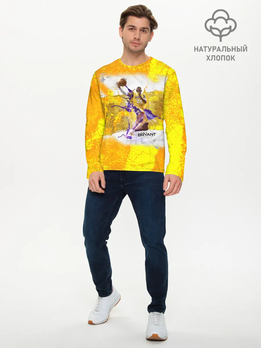 Мужской лонгслив базовый / Kobe Bryant (P007_P004ooo2061303, P004ooo2061303)