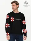 Мужской лонгслив базовый / Umbrella Corporation (P007_P004ooo2061043, P004ooo2061043)