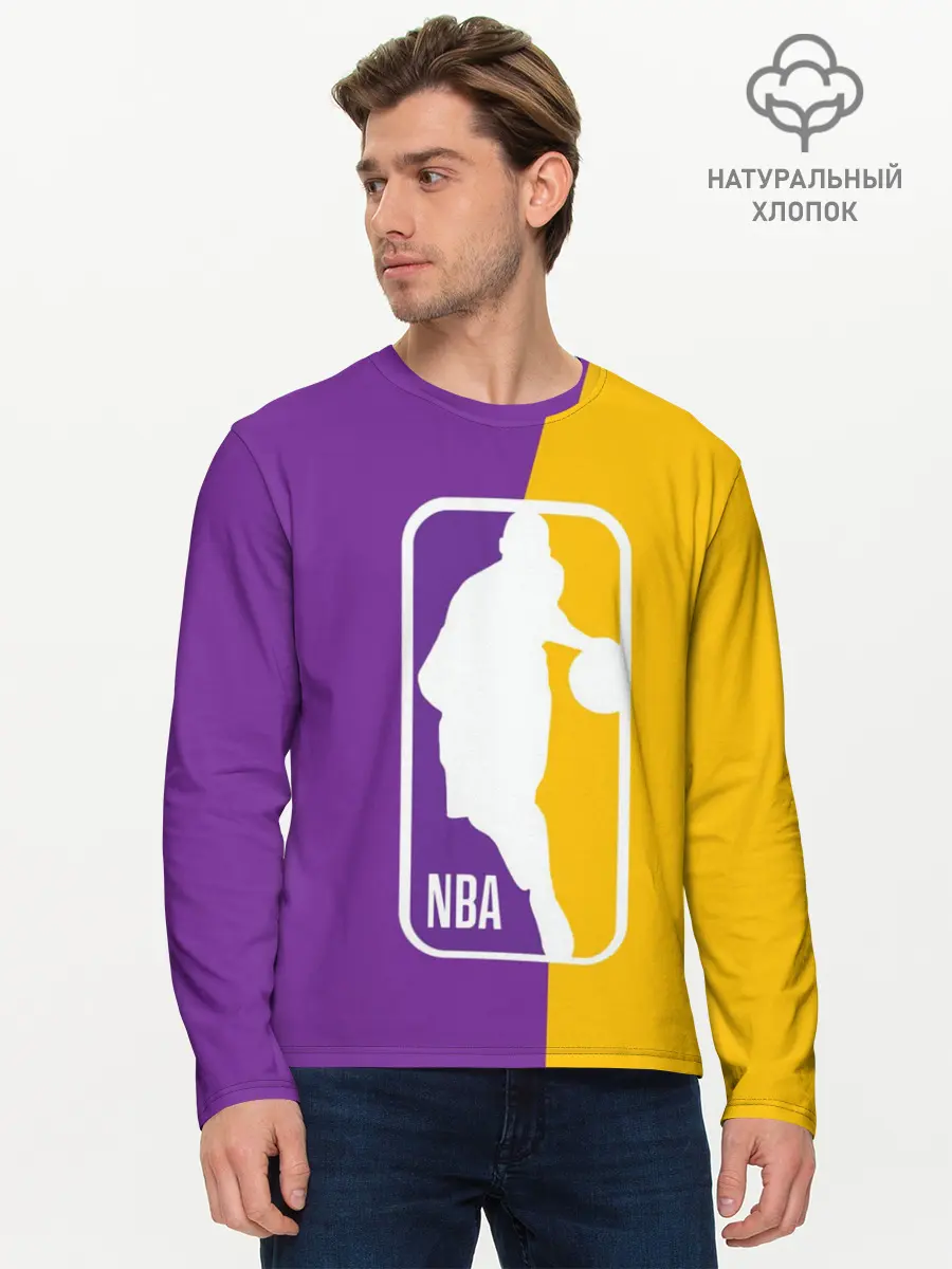Мужской лонгслив базовый / NBA Kobe Bryant (P007_P004ooo2062761, P004ooo2062761)