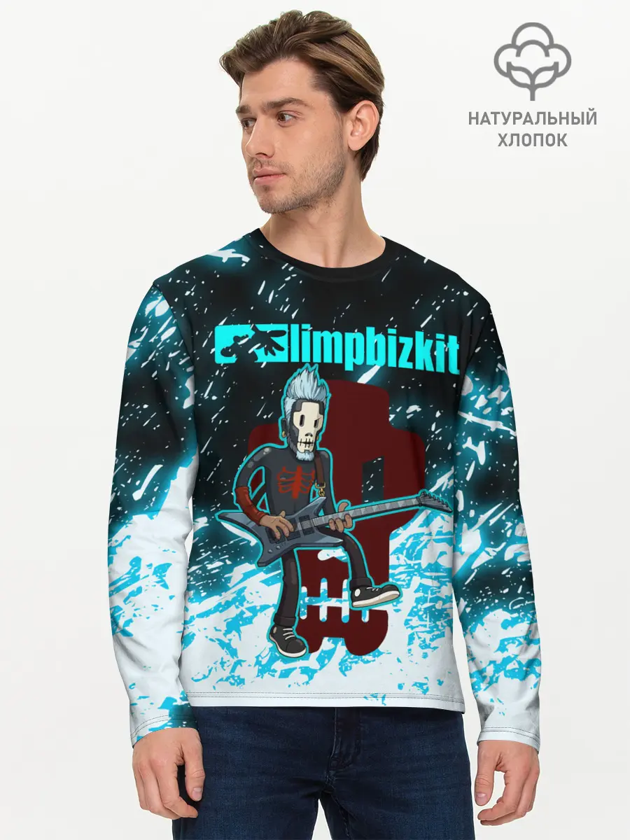 Мужской лонгслив базовый / LIMP BIZKIT (P007_P004ooo2062825, P004ooo2062825)