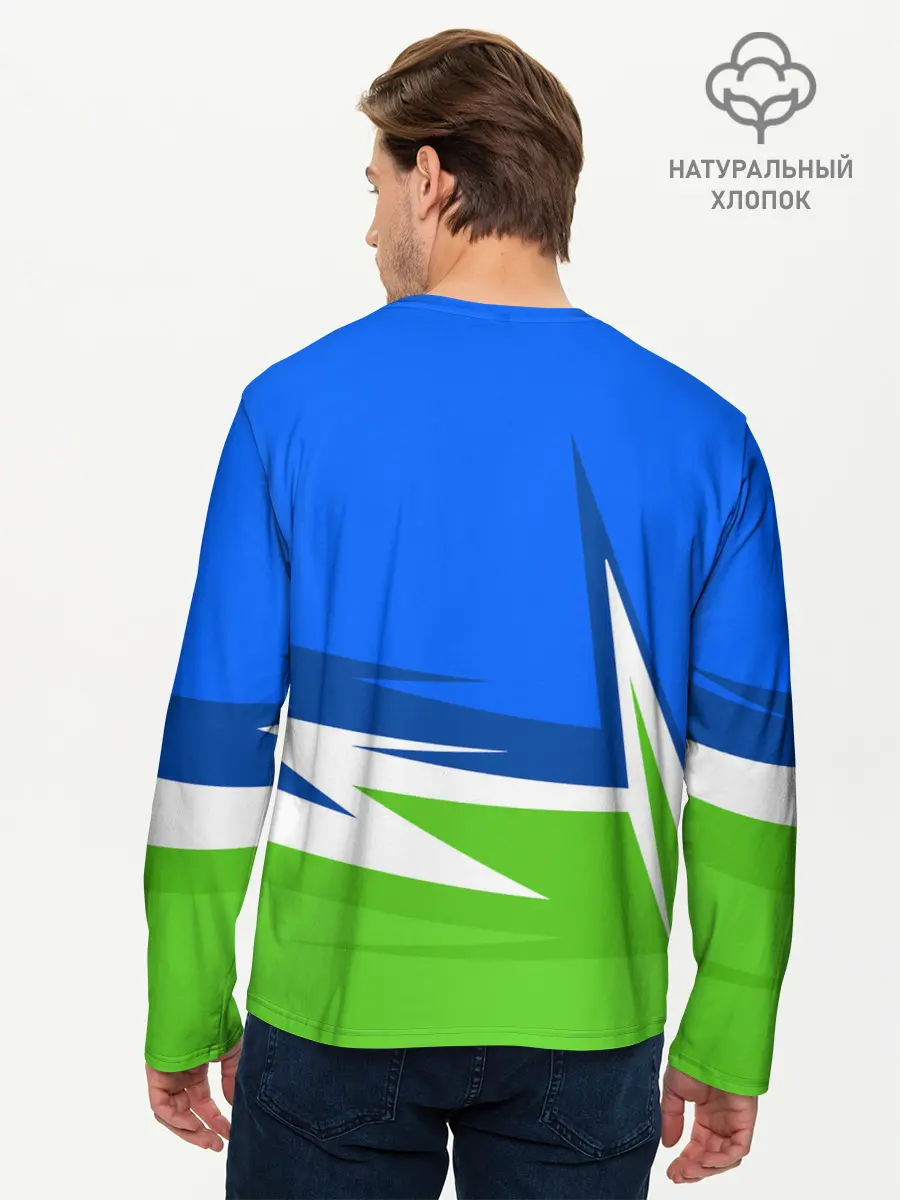 Мужской лонгслив базовый / ВДВ (P007_P004ooo2062371, P004ooo2062371)