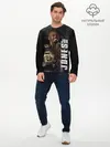 Мужской лонгслив базовый / Jon Jones / Джон Джонс (P007_P004ooo2065733, P004ooo2065733)