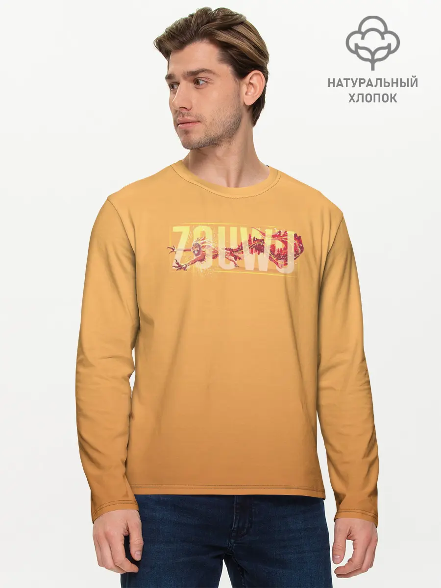 Мужской лонгслив базовый / Zouwu (P007_P004ooo2063527, P004ooo2063527)