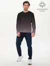 Мужской лонгслив базовый / Ромбы (P007_P004ooo2066829, P004ooo2066829)