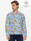 Мужской лонгслив базовый / Best Friends (P007_P004ooo2066289, P004ooo2066289)