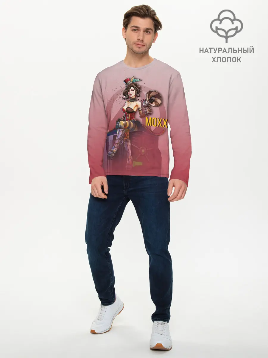 Мужской лонгслив базовый / Mad Moxxi (P007_P004ooo2067351, P004ooo2067351)