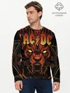 Мужской лонгслив базовый / AC/DC (P007_P004ooo2068985, P004ooo2068985)