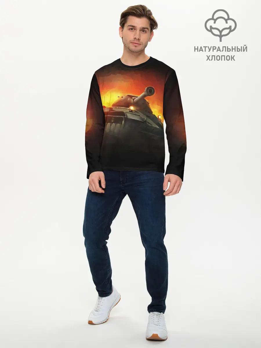 Мужской лонгслив базовый / Tank (P007_P004ooo2067909, P004ooo2067909)