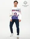 Мужской лонгслив базовый / John Wick (P007_P004ooo2068347, P004ooo2068347)
