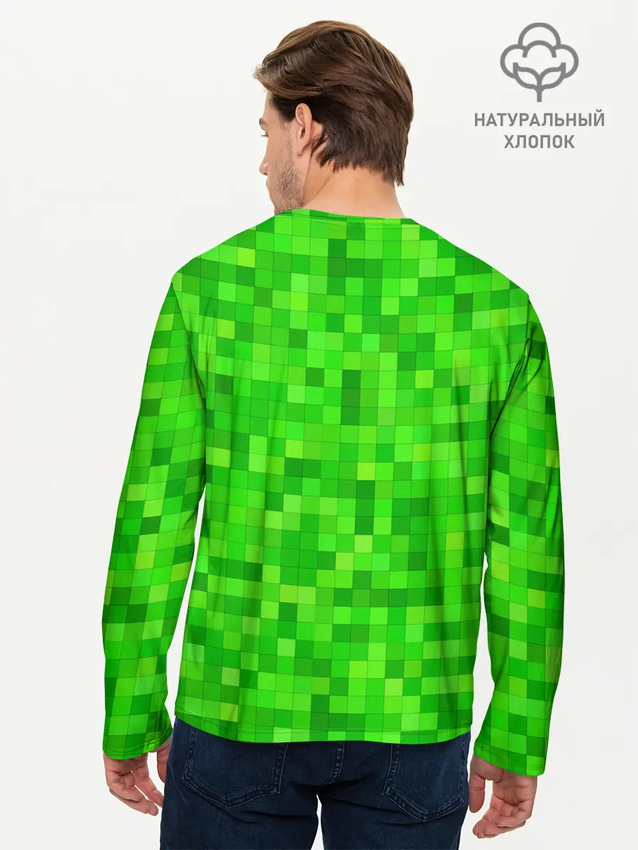 Мужской лонгслив базовый / MINECRAFT (P007_P004ooo2070259, P004ooo2070259)