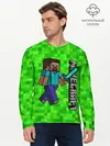 Мужской лонгслив базовый / MINECRAFT (P007_P004ooo2070259, P004ooo2070259)