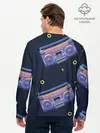 Мужской лонгслив базовый / Retro style (P007_P004ooo2069605, P004ooo2069605)