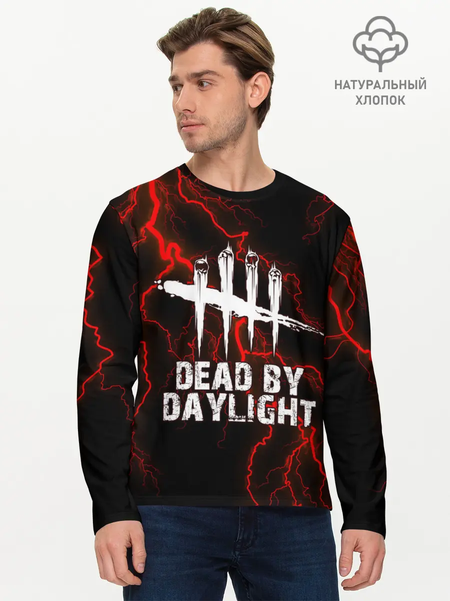 Мужской лонгслив базовый / Dead by Daylight (P007_P004ooo2070169, P004ooo2070169)